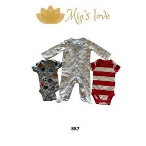 Carter's And first impressions, One Piece outfits, Size 0-3 Months